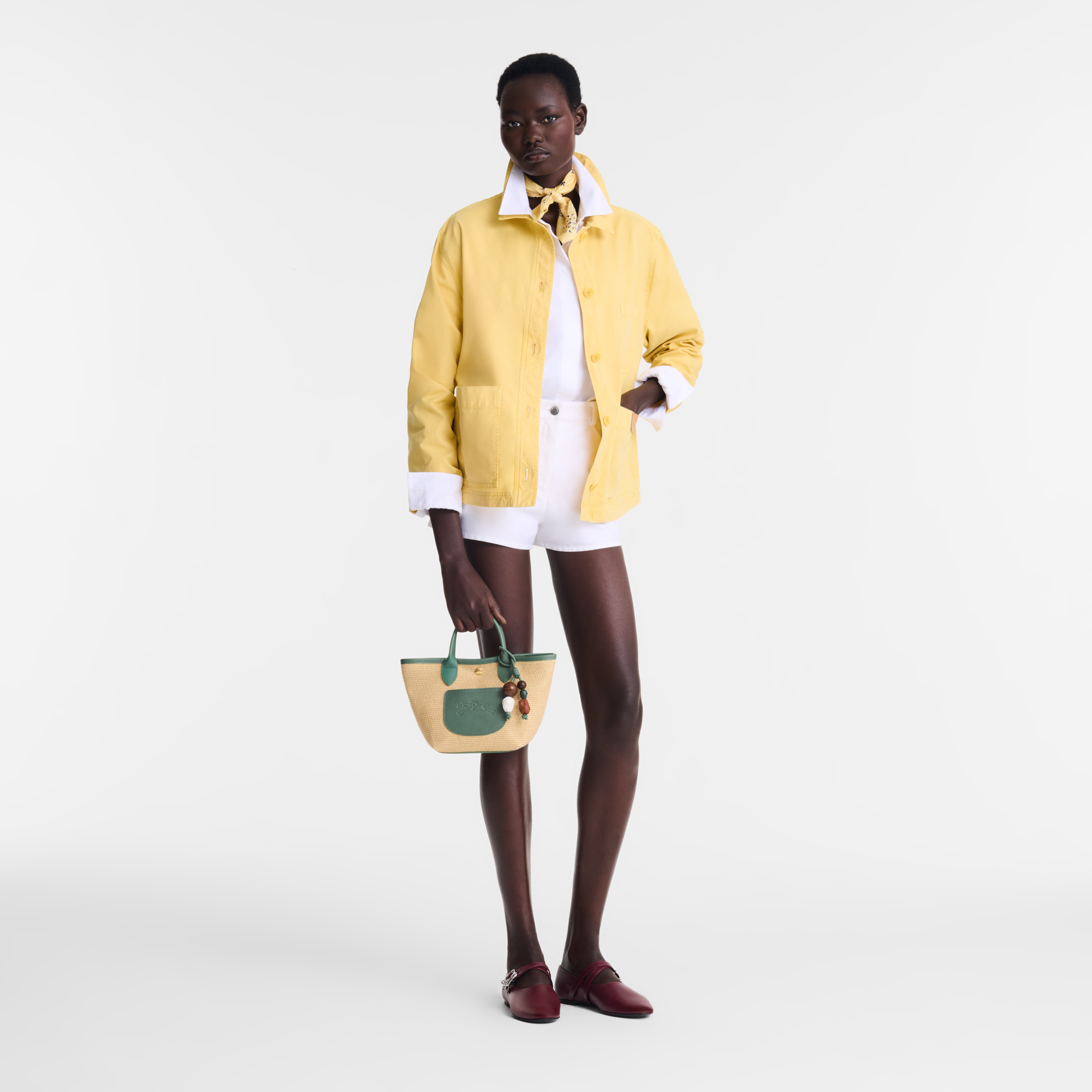 Longchamp Le Pliage Collection XS Basket Bag-Oregano