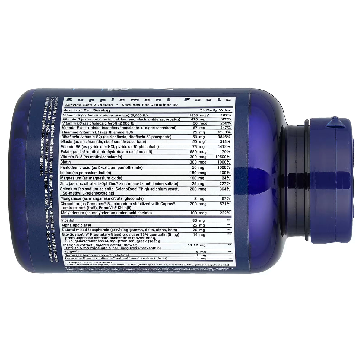 Life Extension - Two-Per-Day Multivitamin