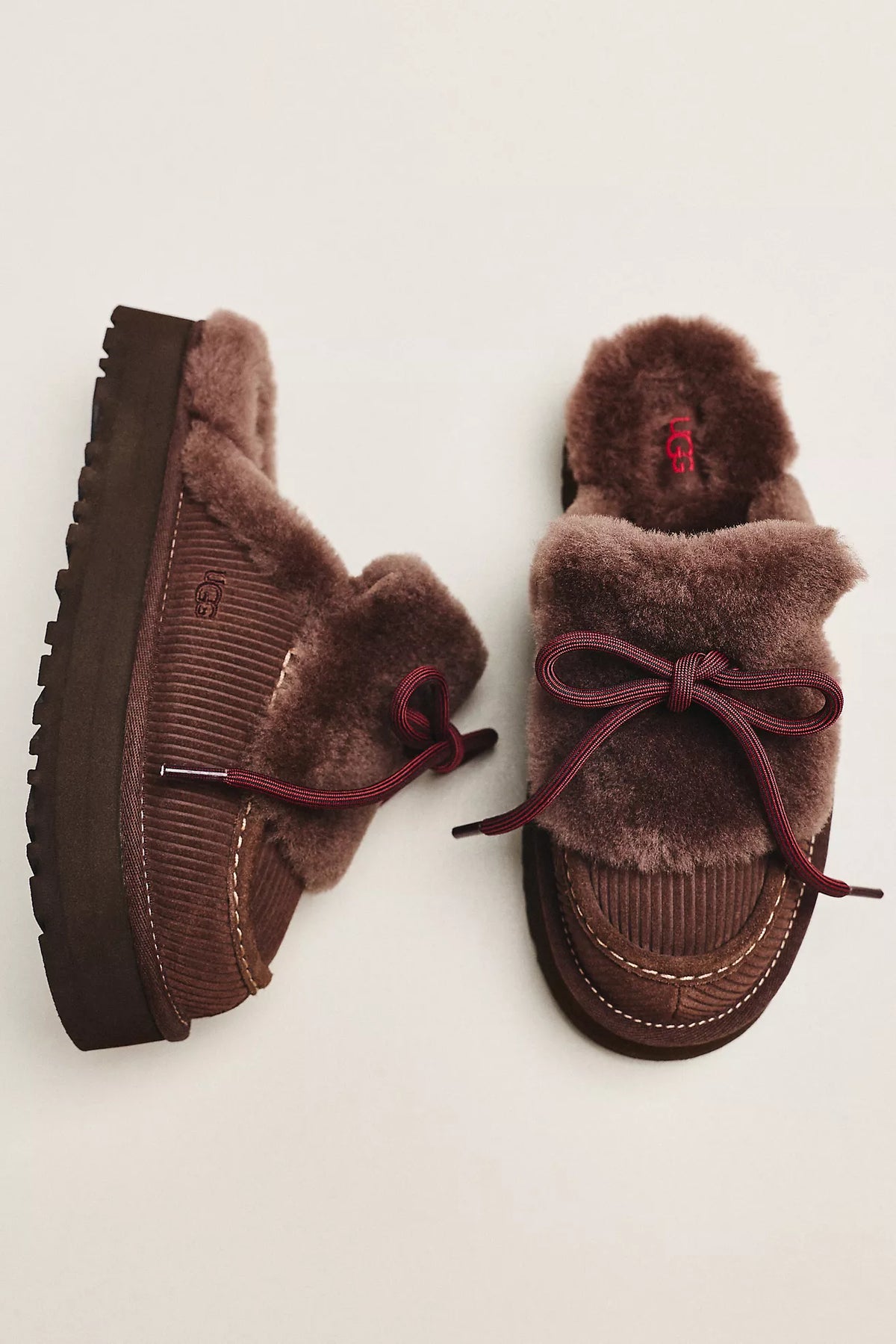Ugg Women's DISQUETTE HERITAGE - Burnt Cedar