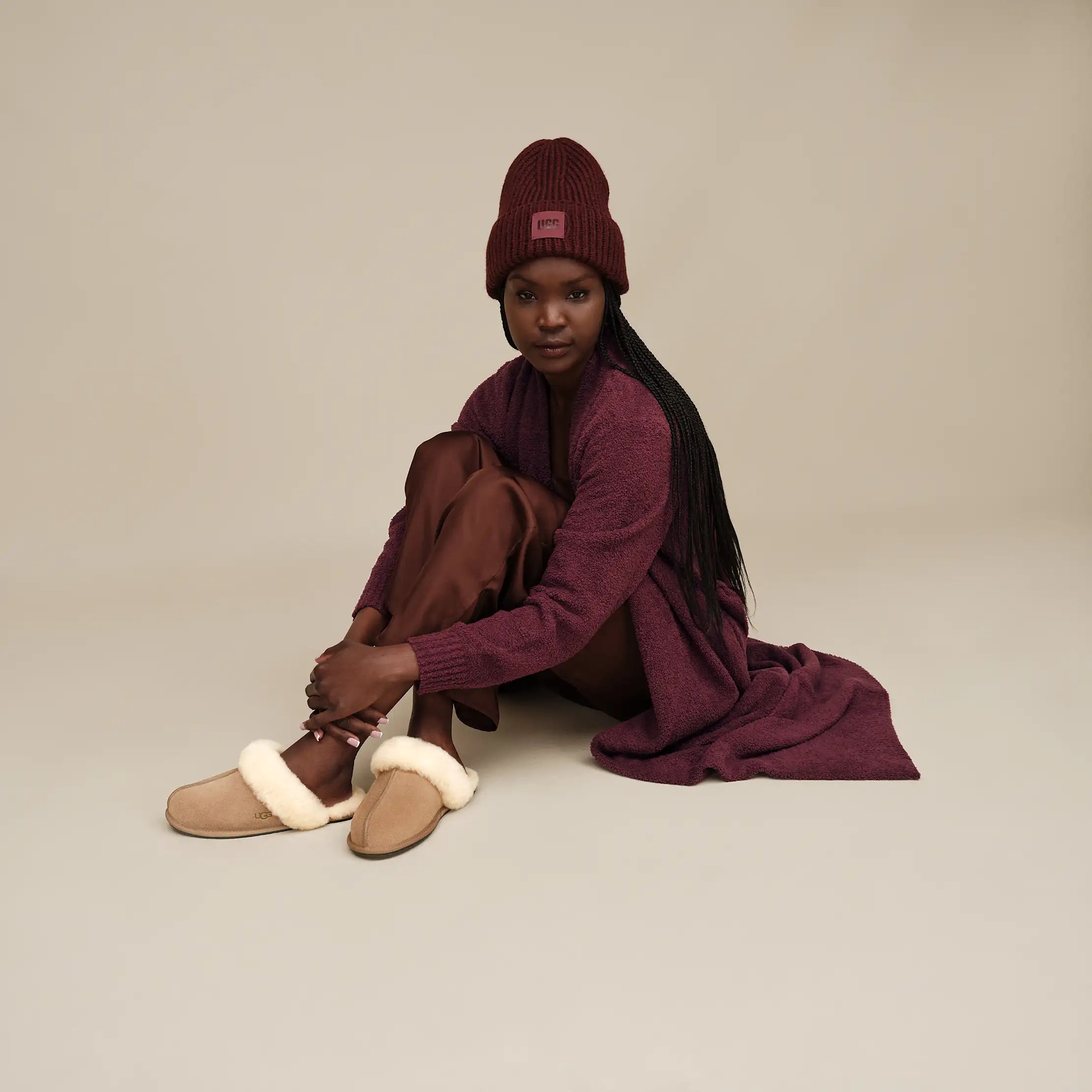 靴 UGG Scuffette II USL8 JP24.5 EU39 Ugg Women's Scuffette II Color: Chestnut – Kanadadan Kapına