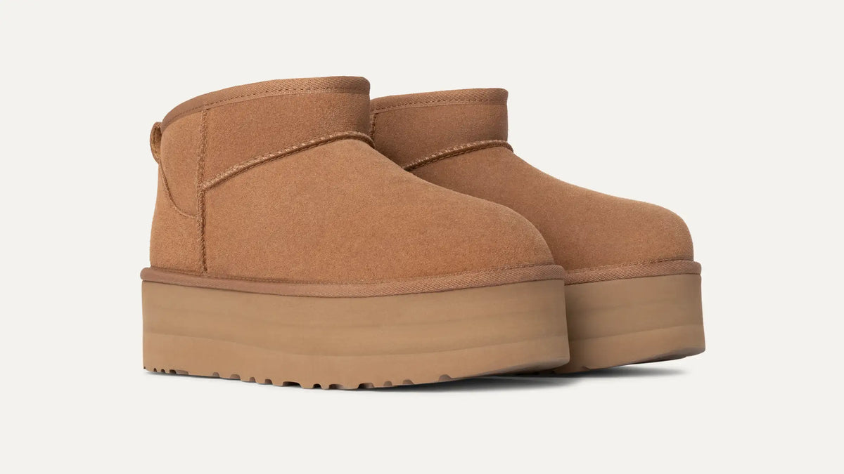 Ugg Women's Classic Ultra Mini Platform-Chestnut