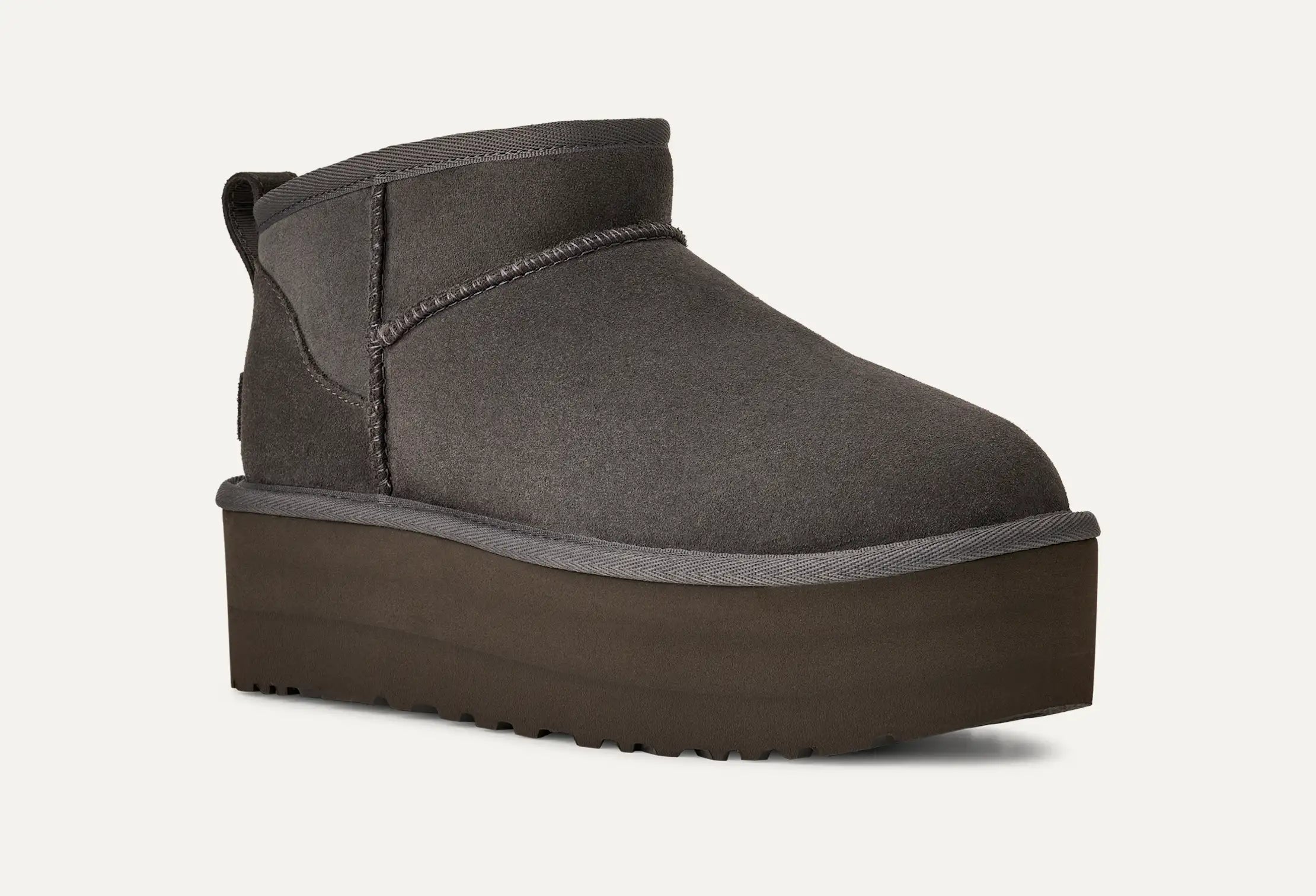 Ugg Women's Classic Ultra Mini Platform-Charcoal