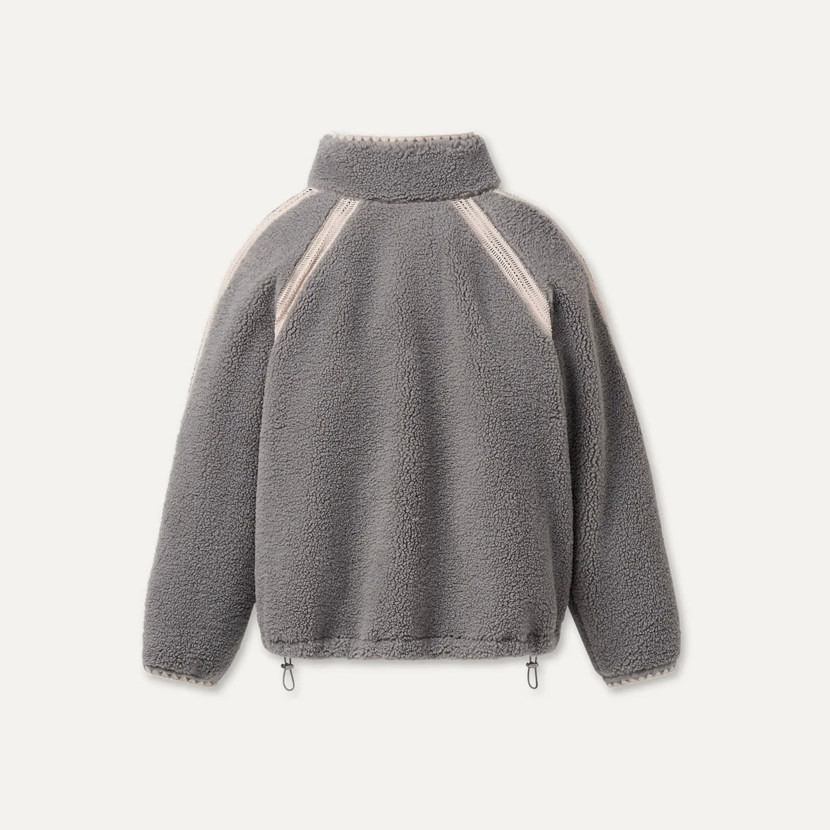 Ugg Women's Nikia Crochet UGGfluff Jacket-Cobble
