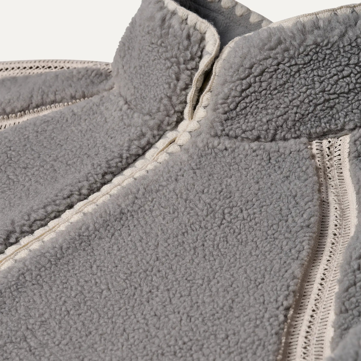 Ugg Women's Nikia Crochet UGGfluff Jacket-Cobble
