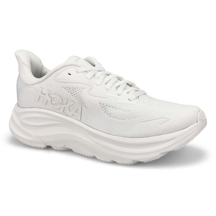 HOKA Clifton 10 Women  -  1162031-WWH  -  White/ White