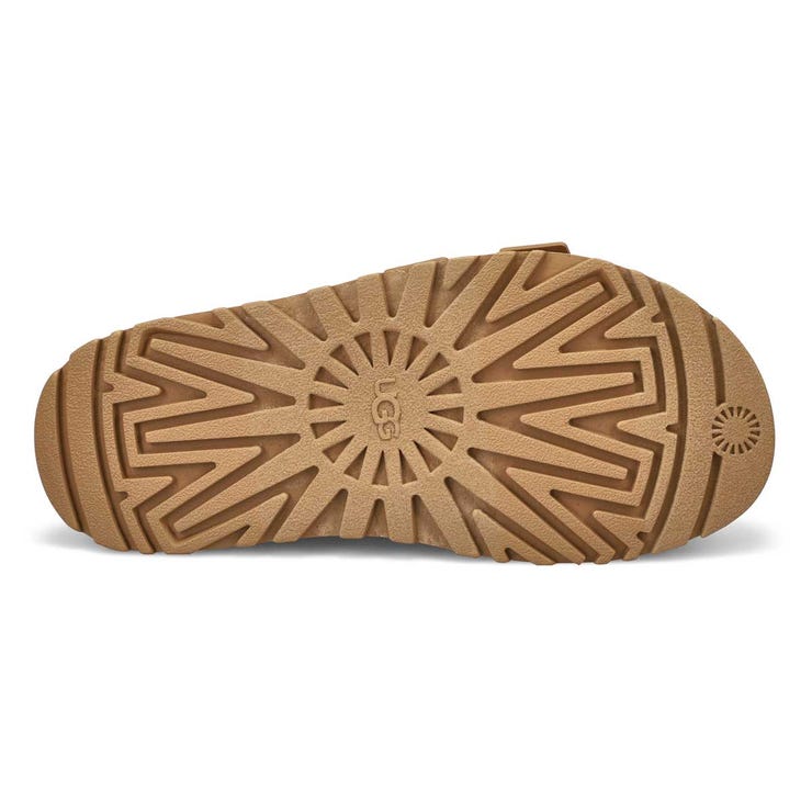 Ugg  Golden Glow Slide Women-Dark Sand