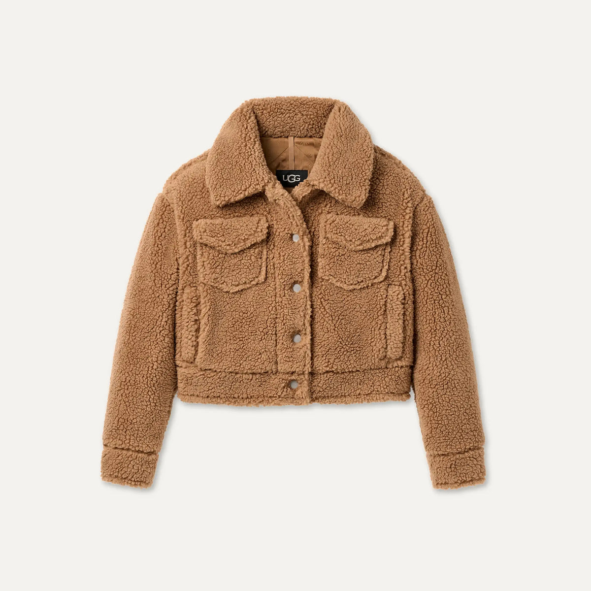 Ugg Women's Frankie Short Trucker Jacket-Chestnut