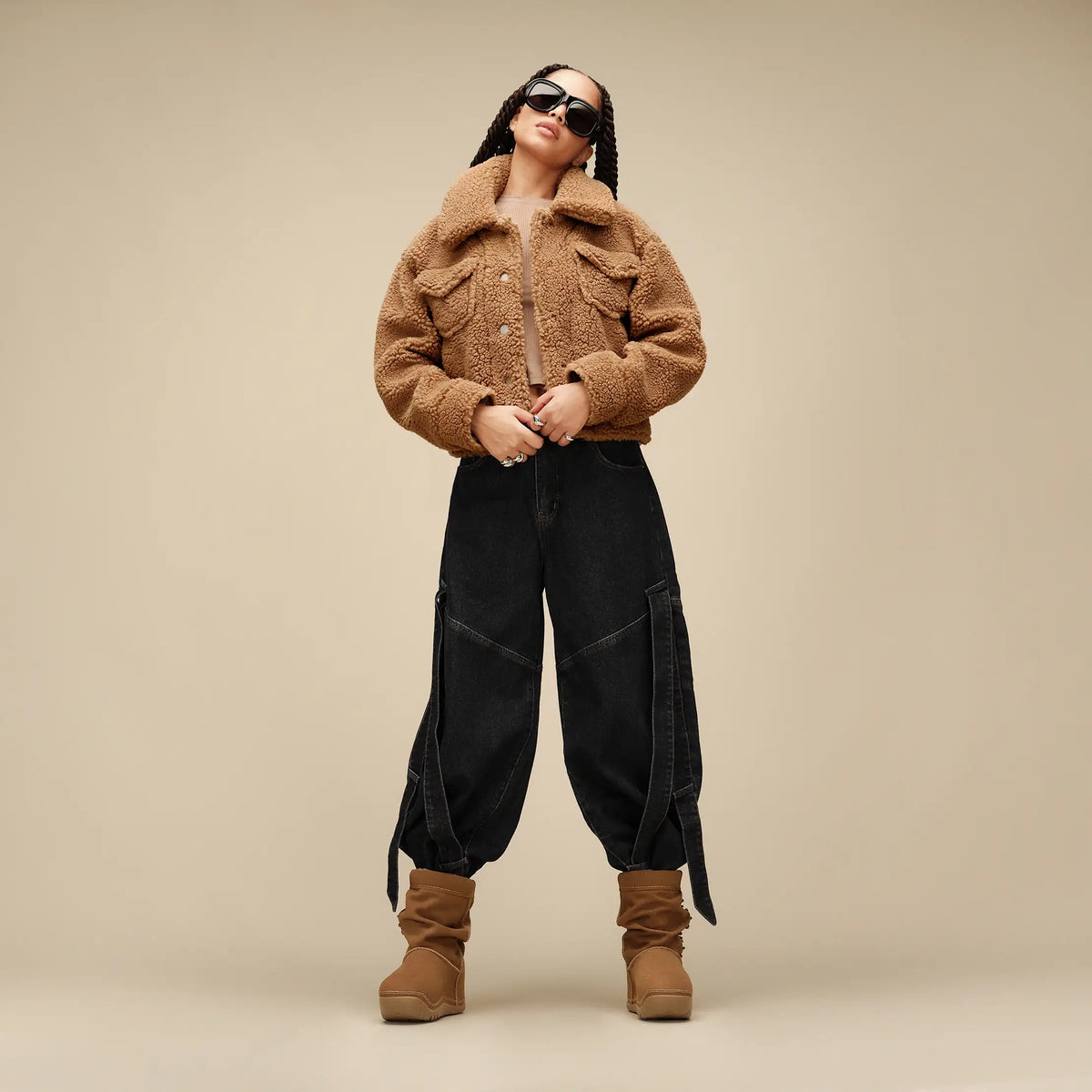 Ugg Women's Frankie Short Trucker Jacket-Chestnut