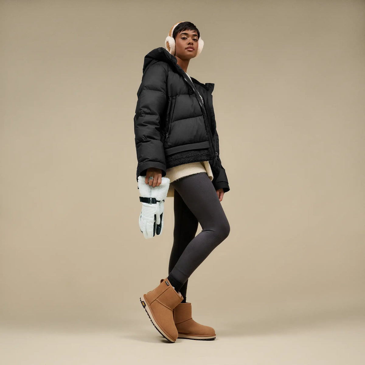 Ugg Women's MetroPeak Down Puffer Jacket- Black