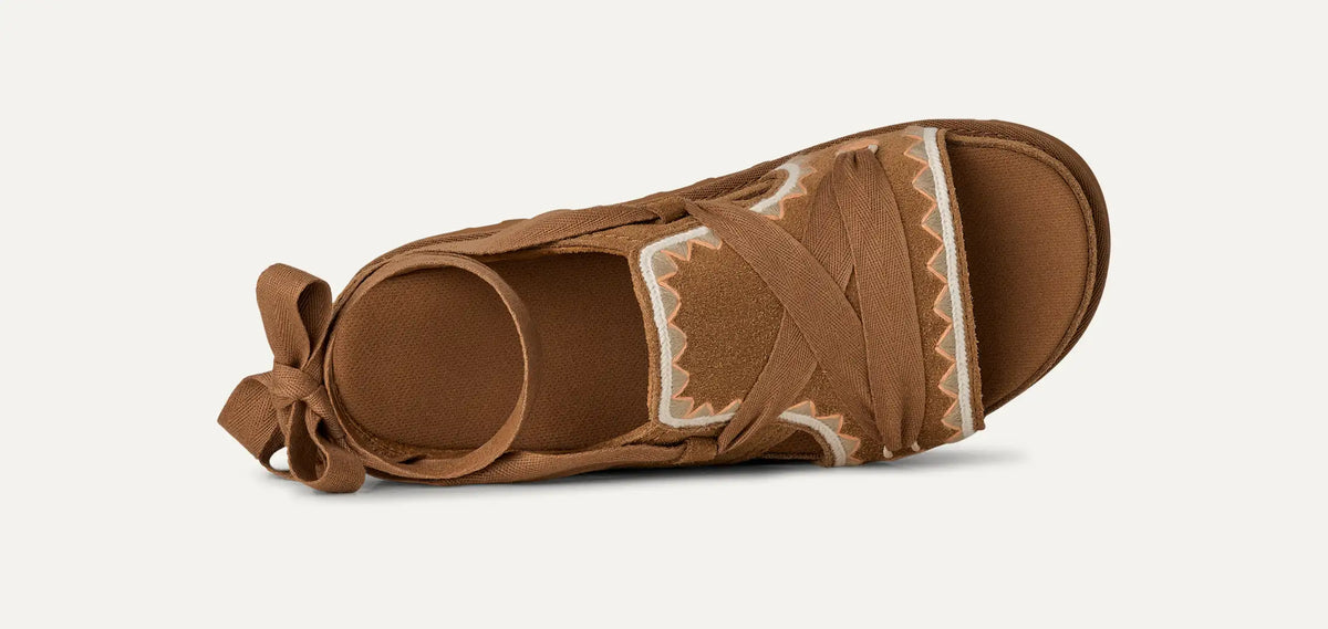 Ugg Women's Goldenstar Hi Artistitch-Chestnut Multi