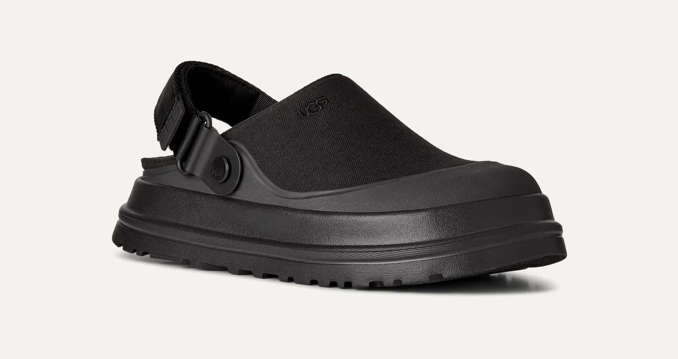 Ugg Women's GoldenGlow Canvas Clog-Black