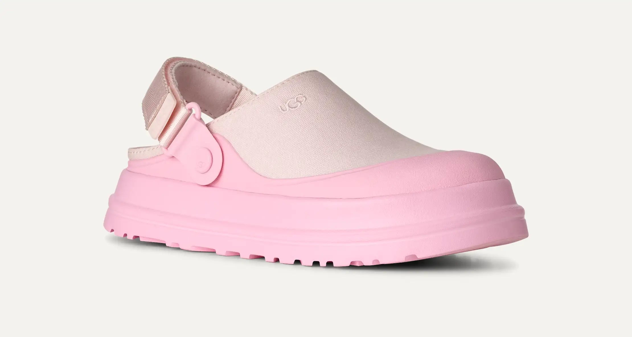 Ugg Women's GoldenGlow Canvas Clog-Pink Diamond