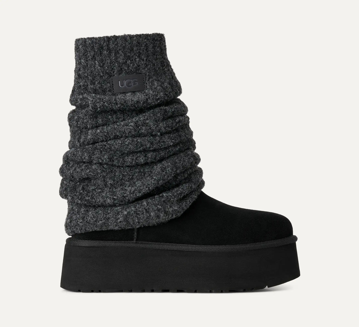 Ugg Women's Classic Mini Dipper Legwarmer-Black
