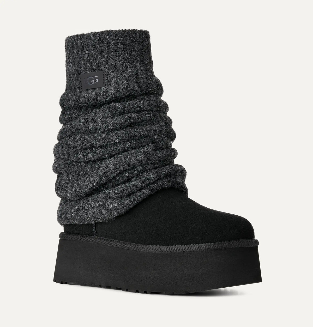 Ugg Women's Classic Mini Dipper Legwarmer-Black