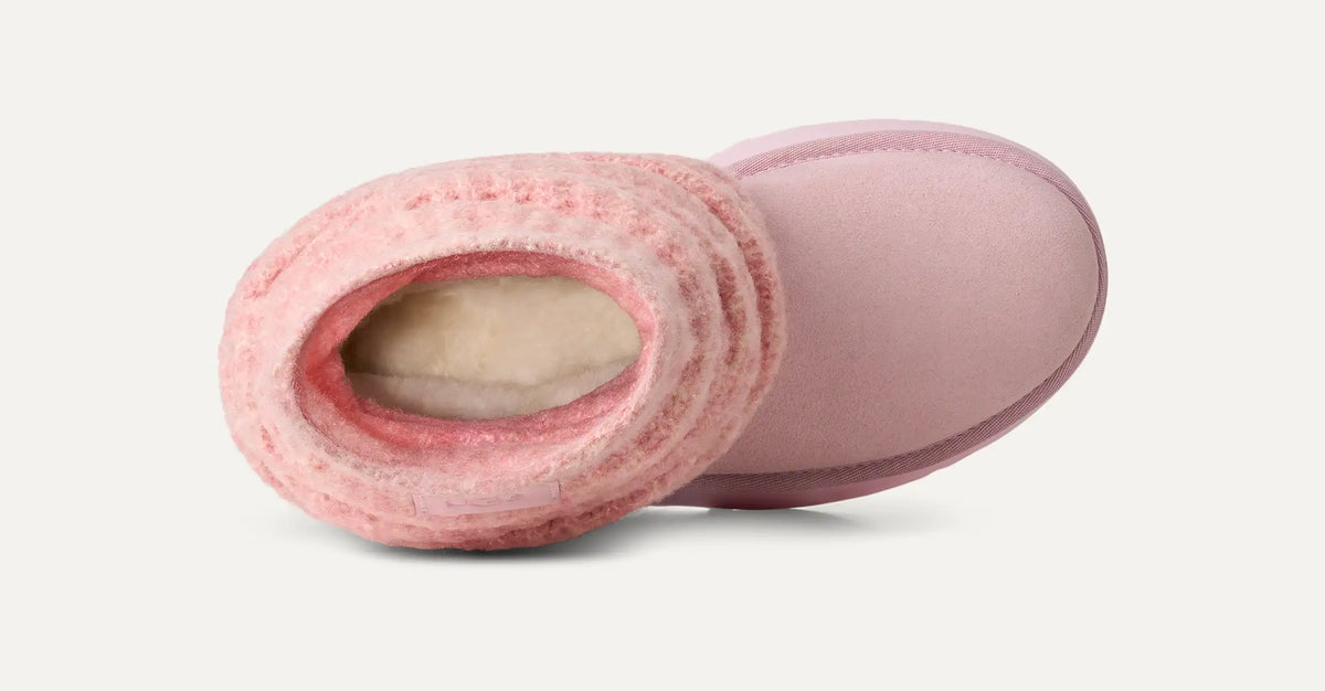 Ugg Women's Classic Mini Dipper Legwarmer-Ribbon candy