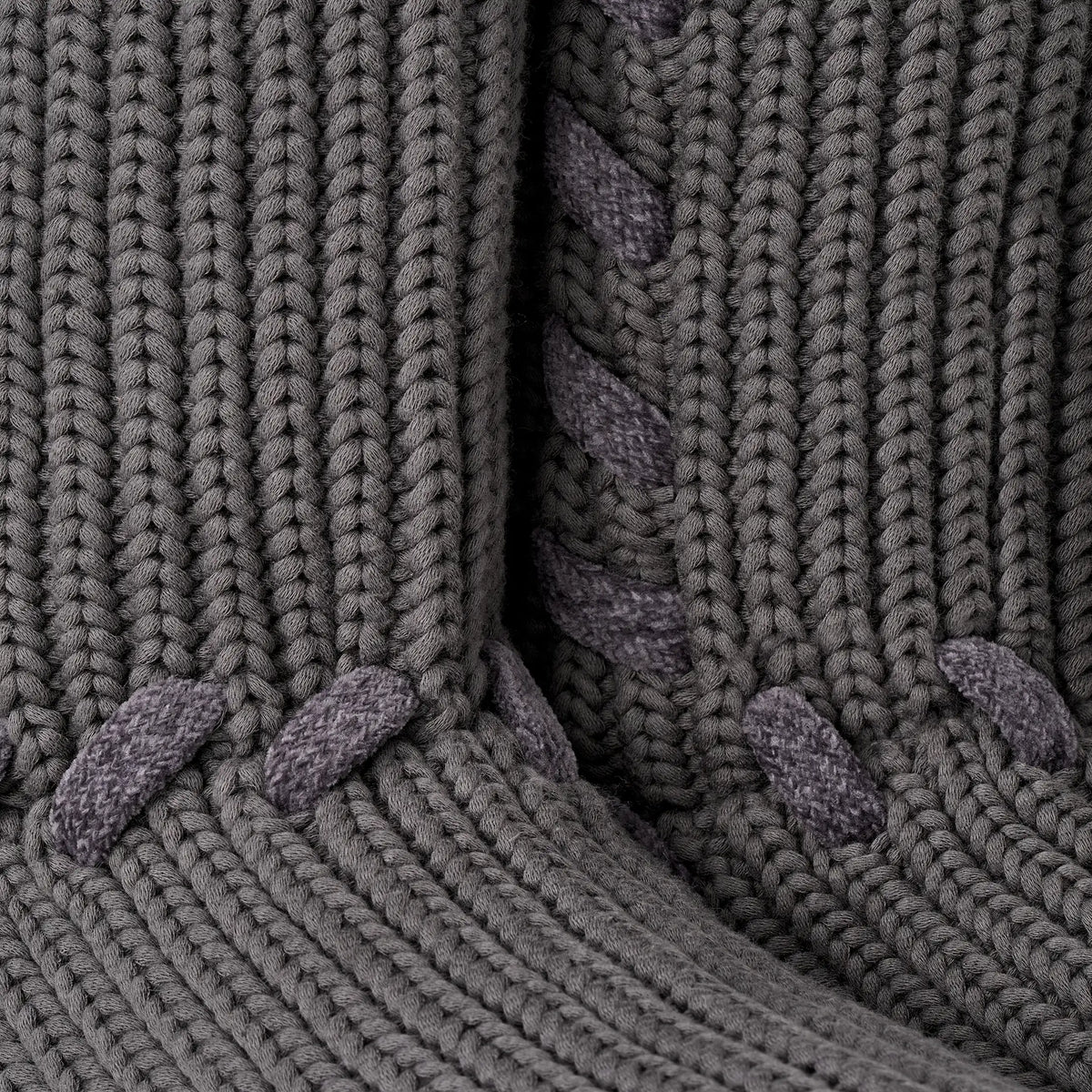 UGG Women's Classic Tall Whipstitch Knit-Charcoal