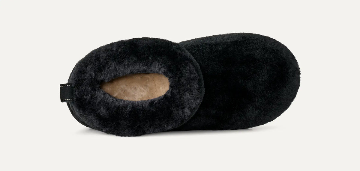Ugg Women's Classic Ultra Mini Fluffed-Black