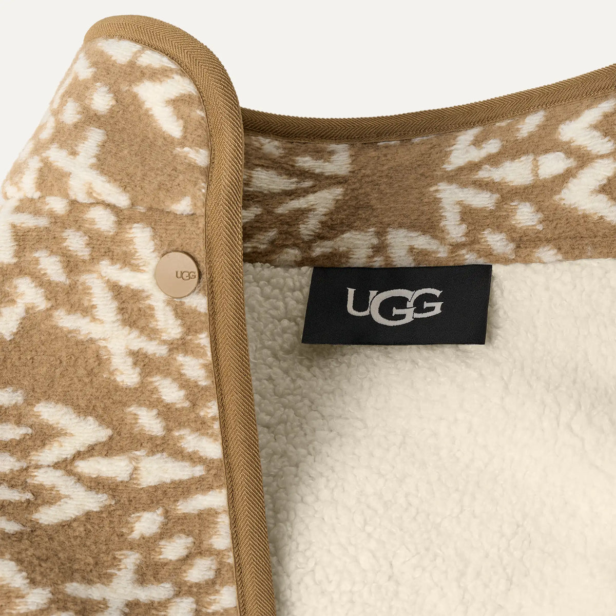 Ugg Women's Brigh Snap Jacket- Sand