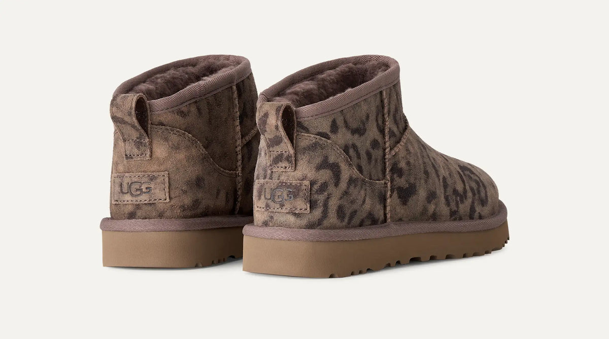 Ugg Women's Classic Ultra Mini Spotted-Chestnut