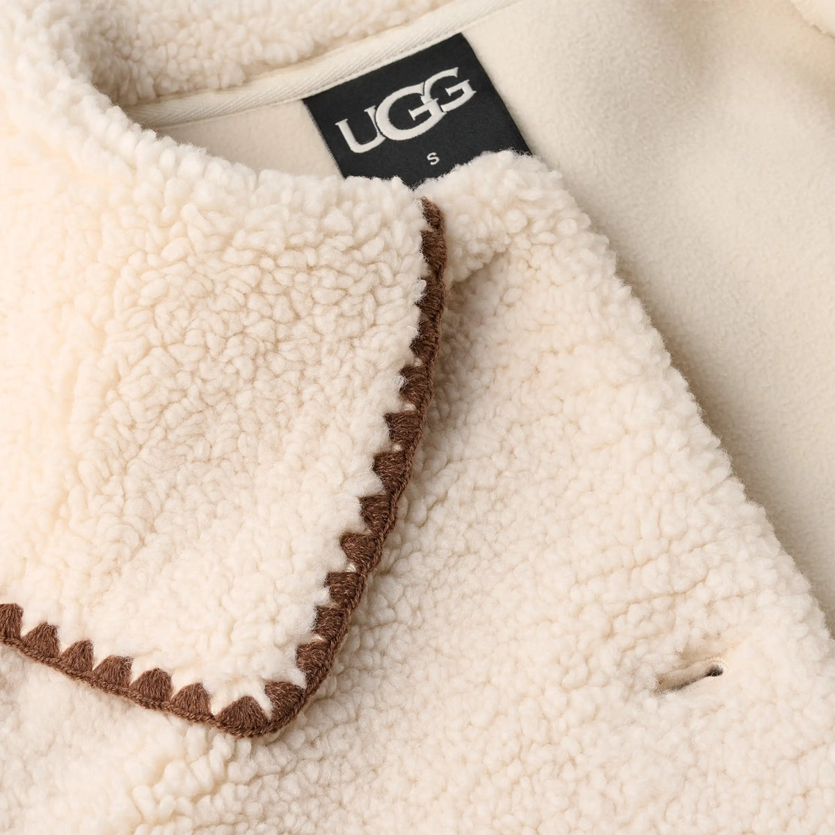 Ugg Women's Nikia Collared Jacket-Cream