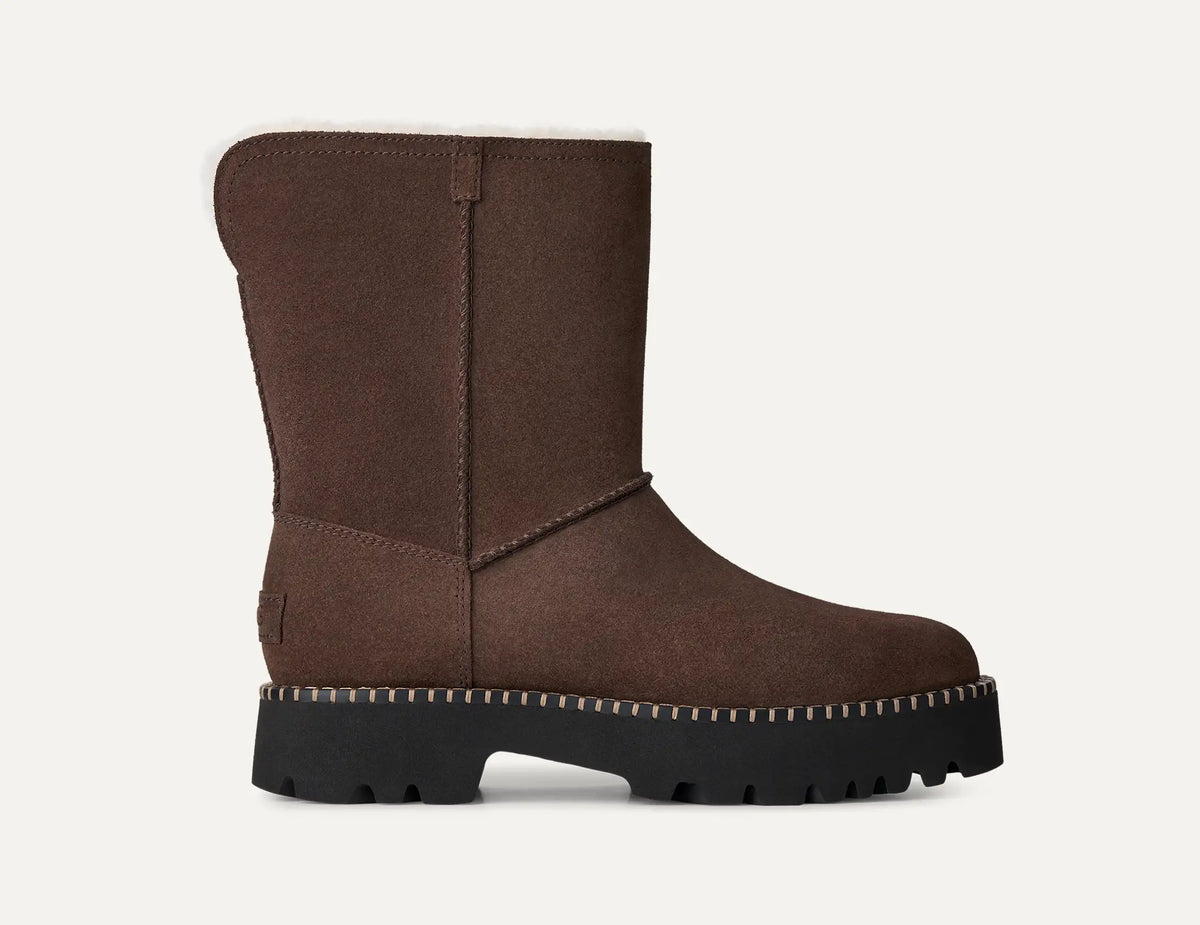 Ugg Women's Uptowner Short Boot-Burnt cedar