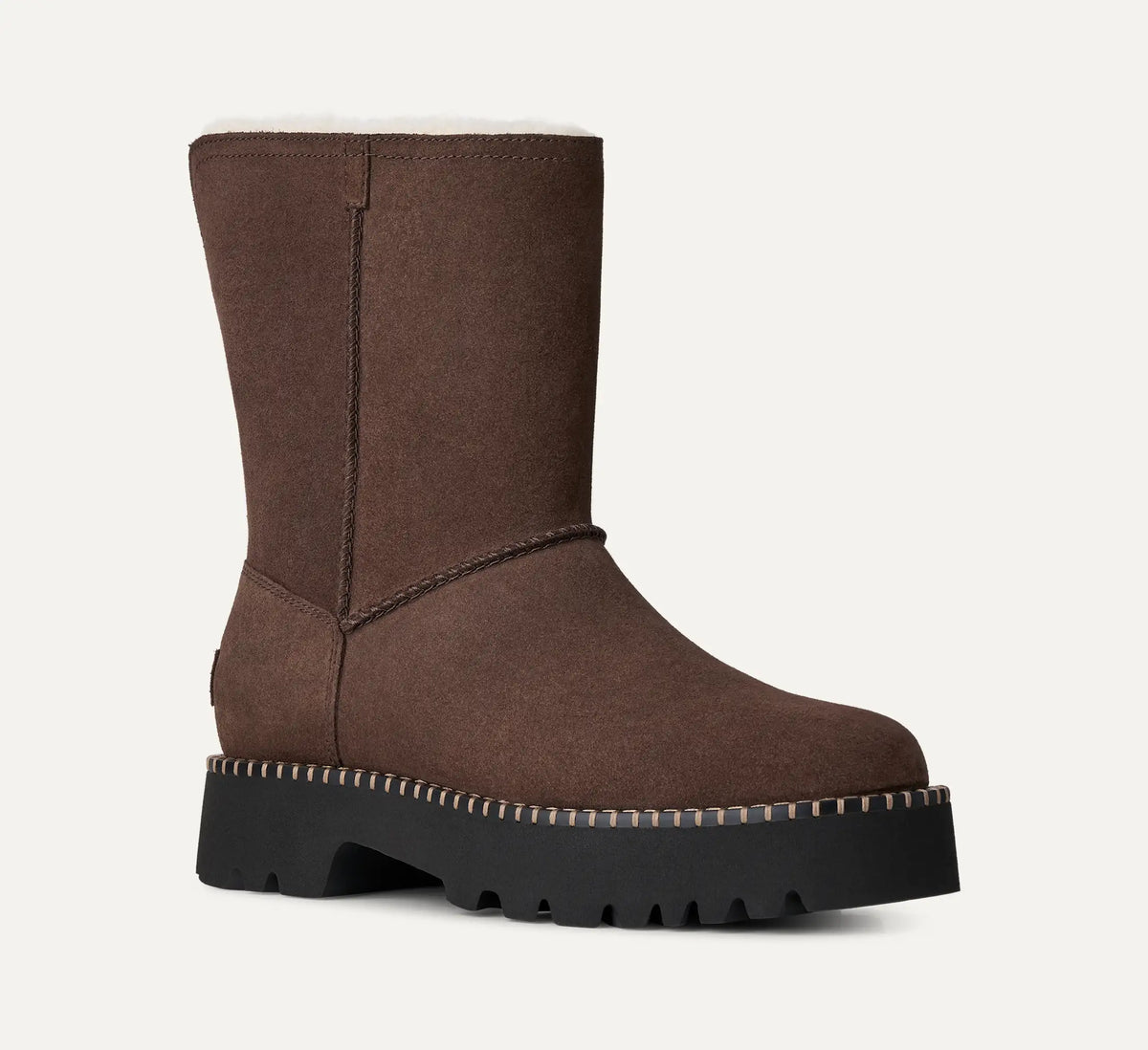 Ugg Women's Uptowner Short Boot-Burnt cedar