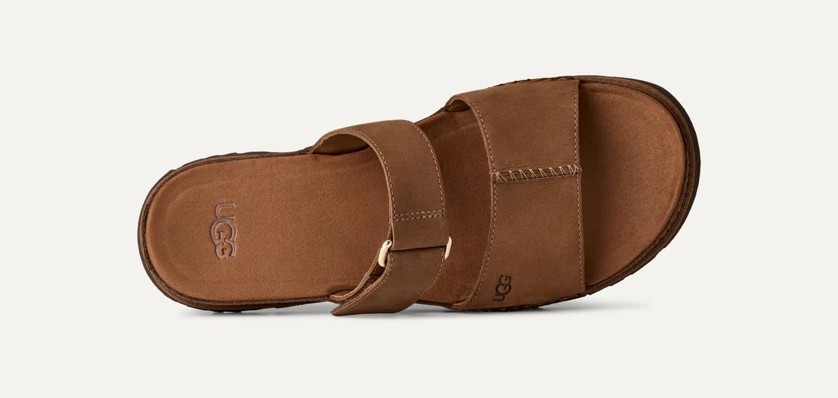 Ugg Femmes – Tong GoldenGaze-Dark Chestnut