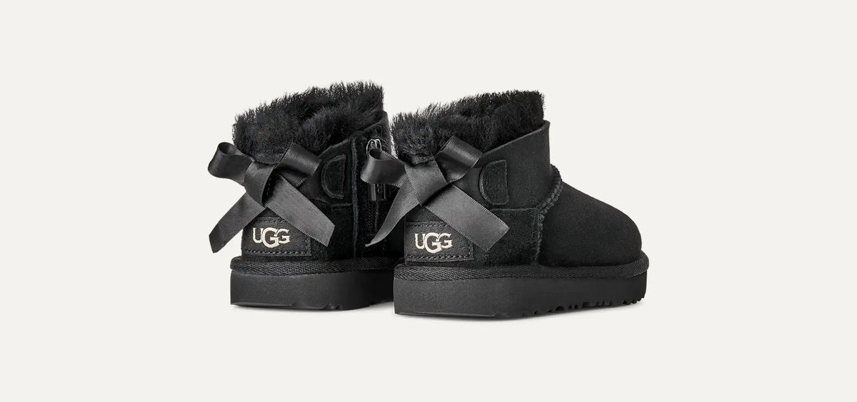 Ugg Kids Toddlers' Ultra Mini Bailey Bow  -   black