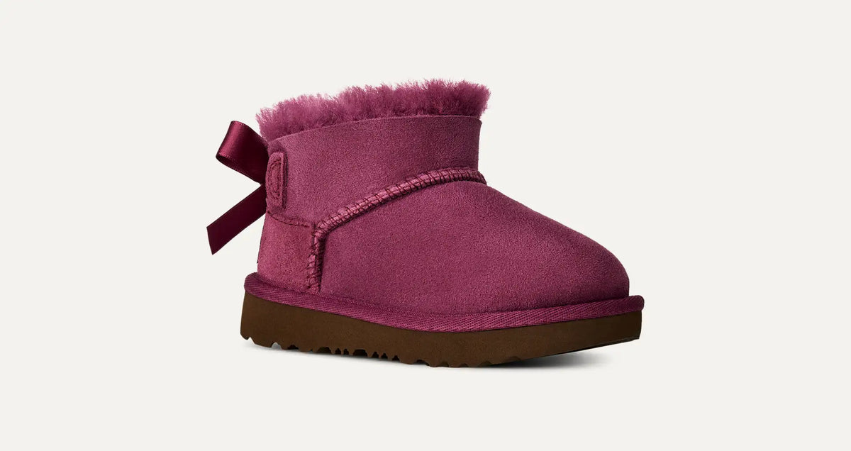 Ugg Kids Toddlers' Ultra Mini Bailey Bow  -  dark winterberry