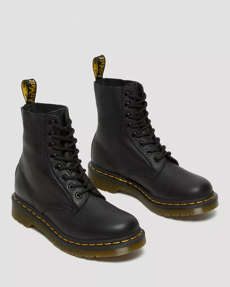 Dr. Martens Women 1460 Pascal Virginia Leather Lace Up Boots -  Black — Virginia