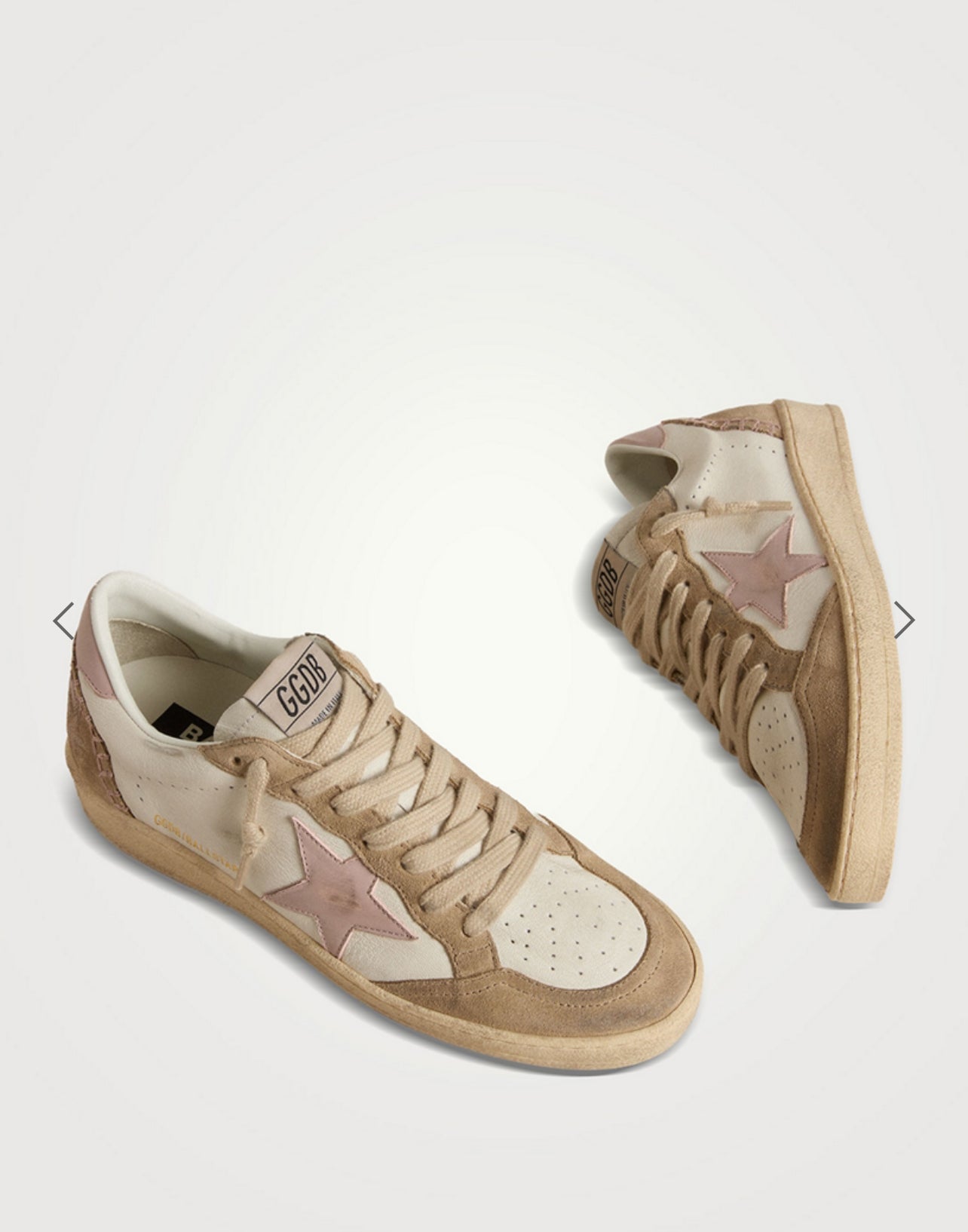 Golden Goose Ball Star Leather Sneakers