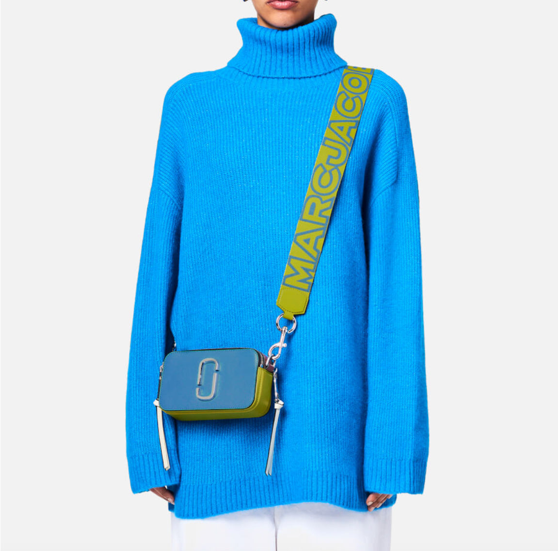 Marc Jacobs Snapshot Spring Blue Multi Kadın Omuz Çantası  - HEMEN TESLİMDE