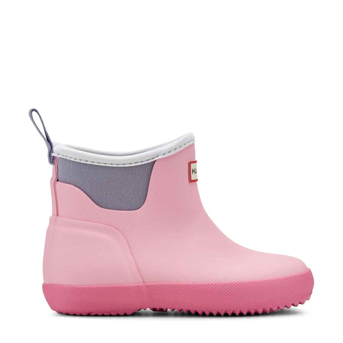 Hunter Little Kids Finley Pull On Waterproof Rain Boots-Pink