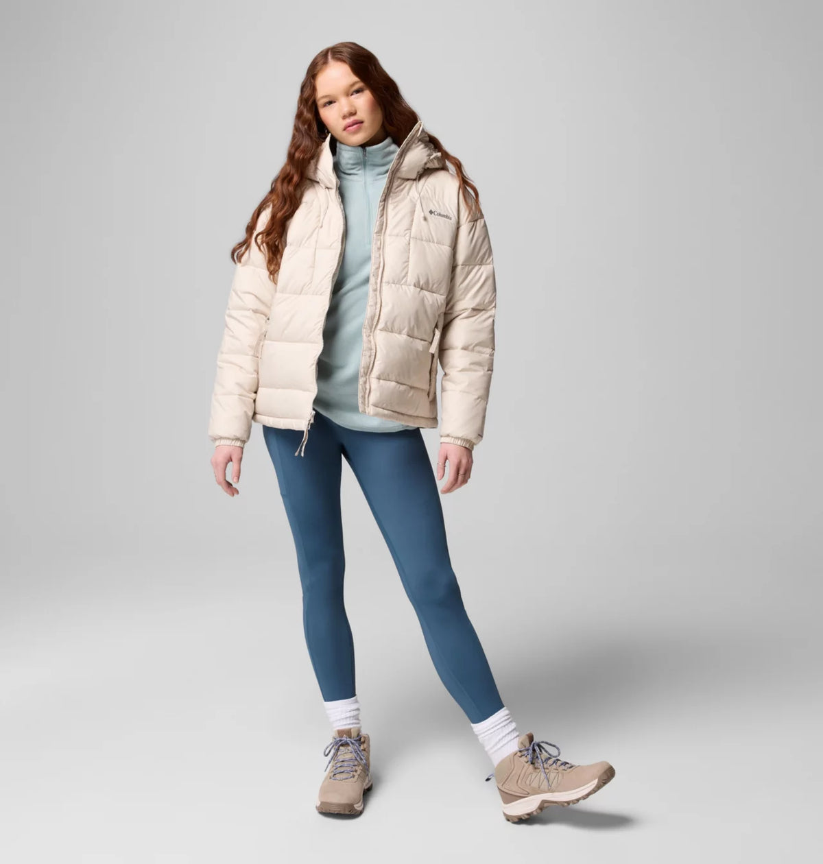 Columbia Women's Pike Lake™ III Hooded Jacket -  Dark Stone