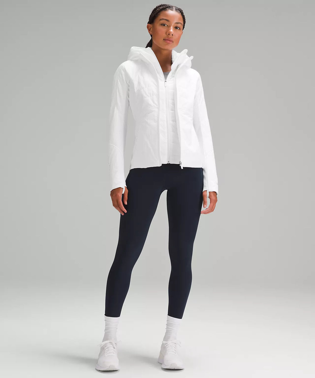 Lululemon Another Mile Jacket  -  White