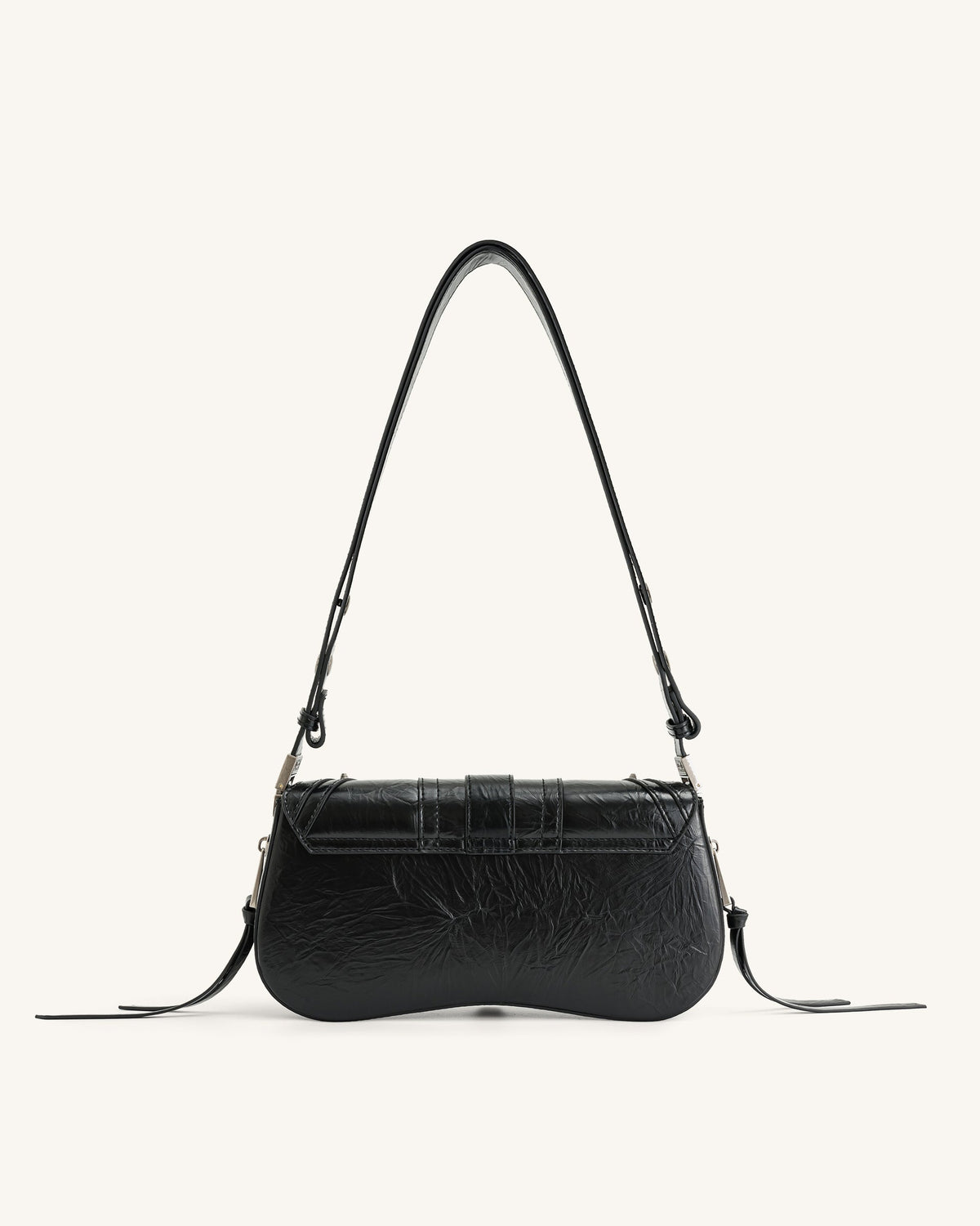JW PEI Joy Crushed Shoulder Bag - Black