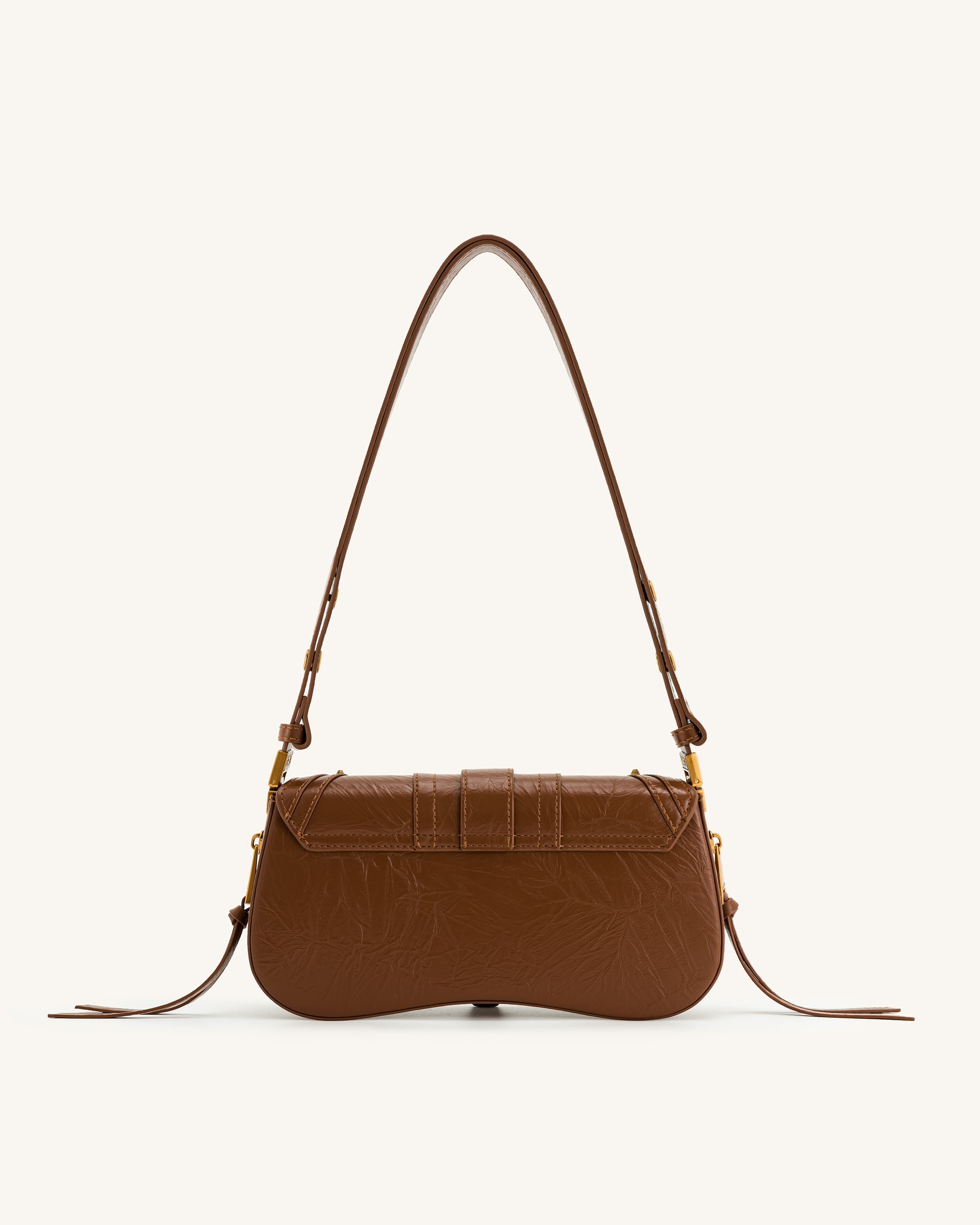 JW PEI Joy Crushed Shoulder Bag - Brown – Kanadadan Kapına
