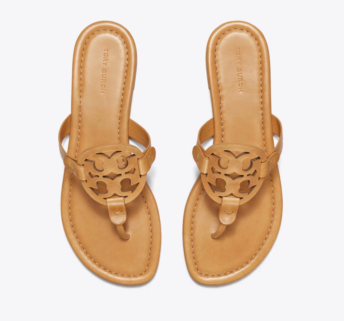 TORY BURCH MILLER SANDAL  -  walnut