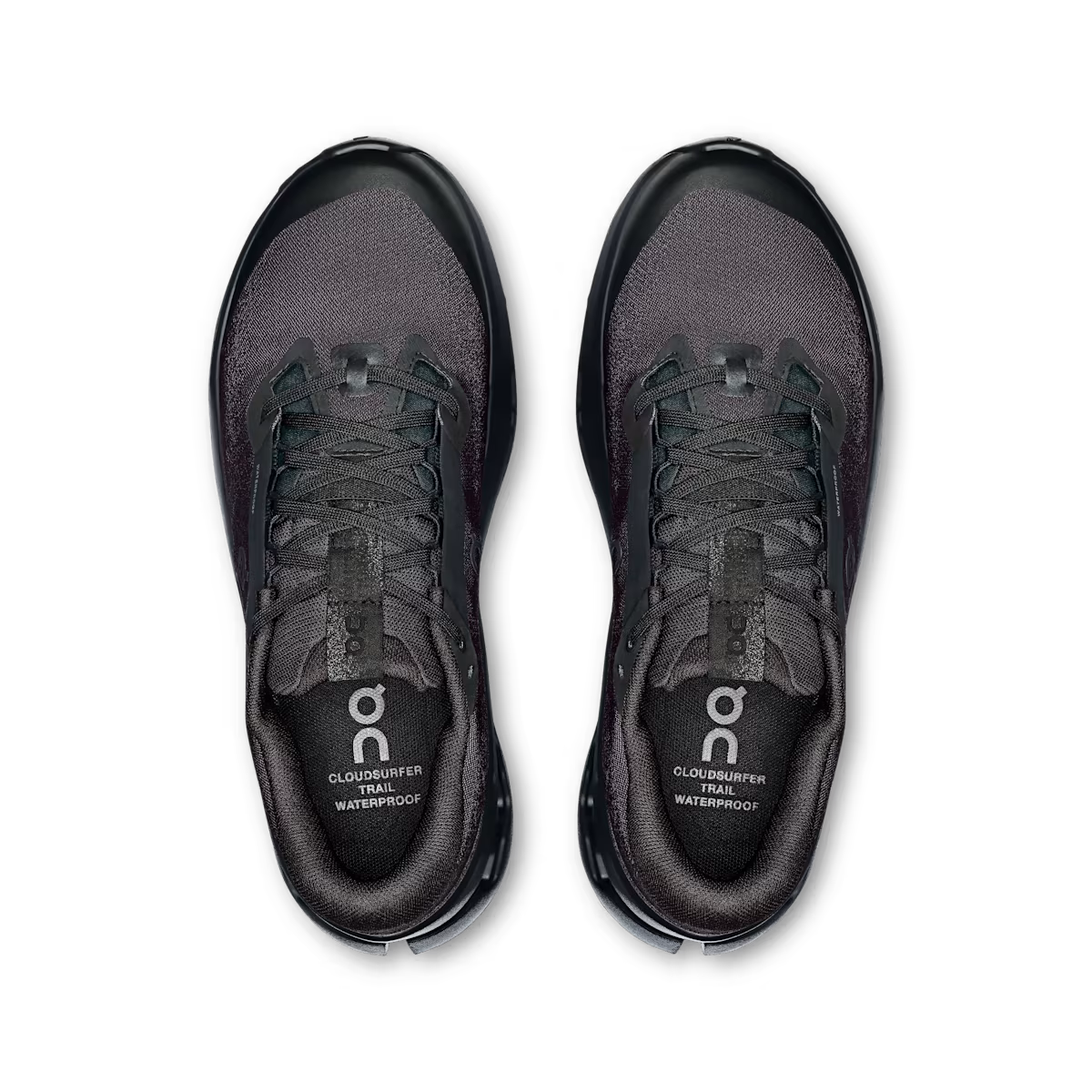 On Cloud Women Cloudsurfer Trail 2 Waterproof - Black | Black