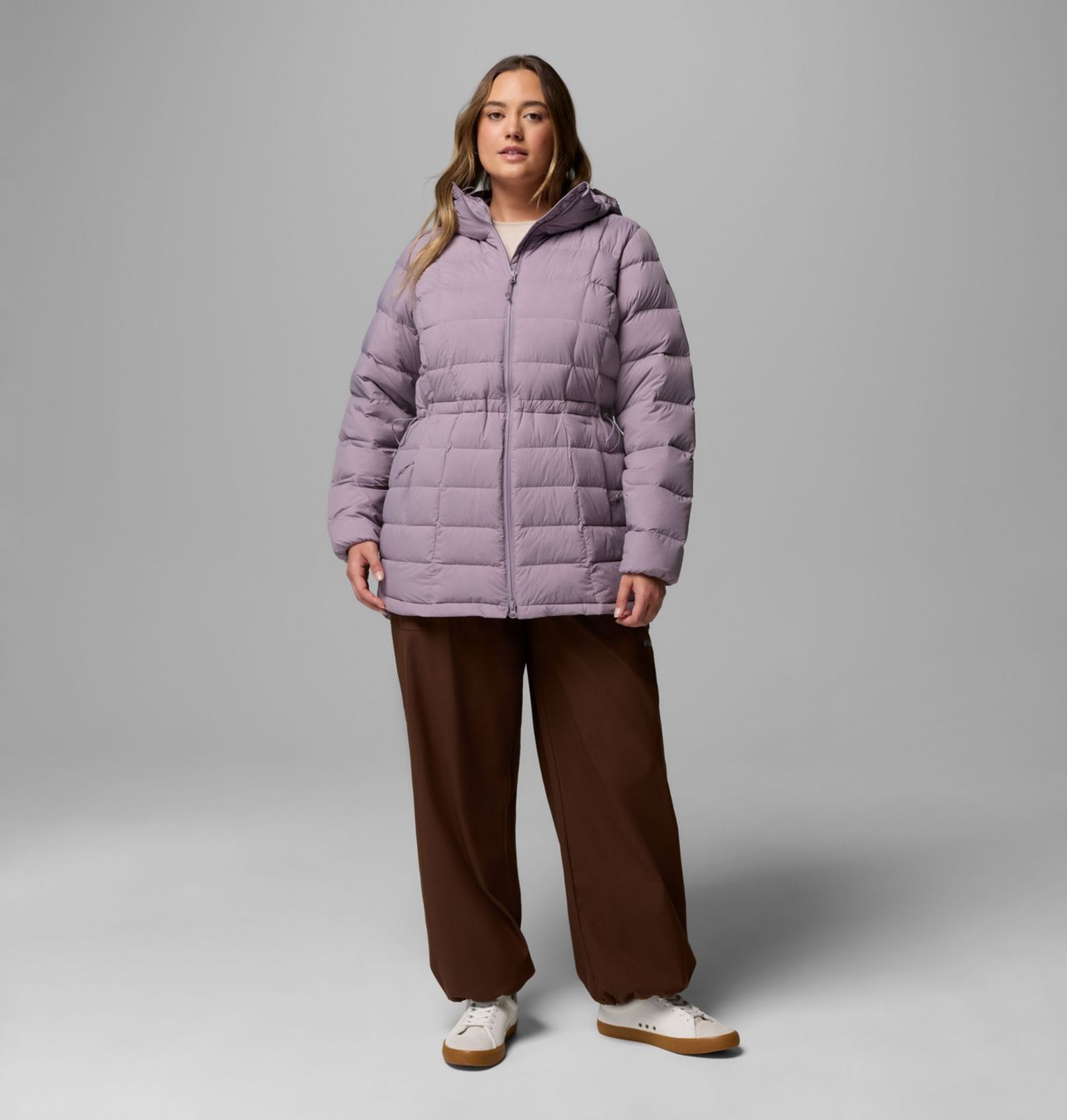 Columbia Women's Ardenwood™ Mid Down Jacket - Plus - Shale Purple