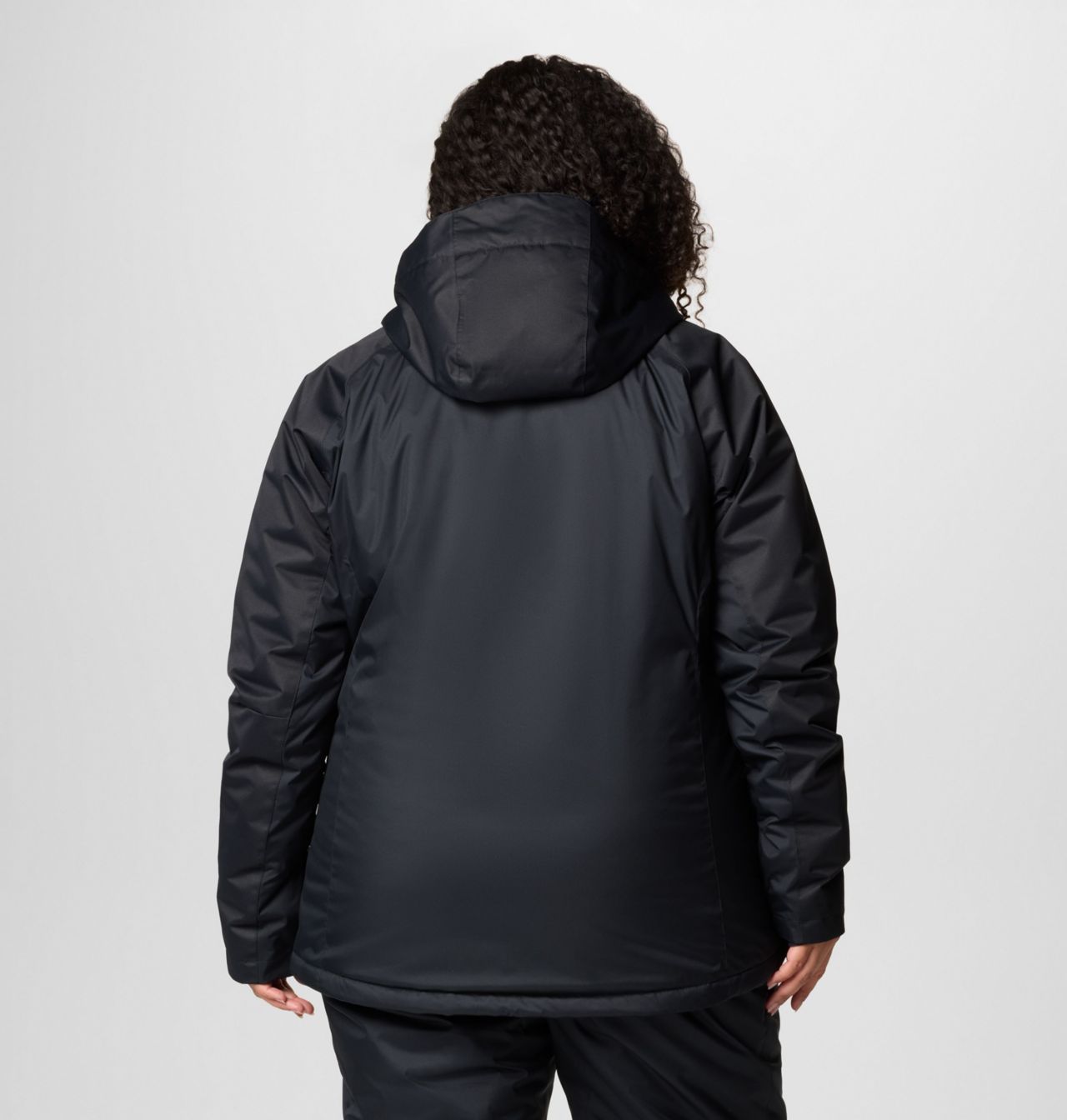Columbia Women's Snowy Summit™ Insulated Jacket - Plus Size - Black, Black Dobby