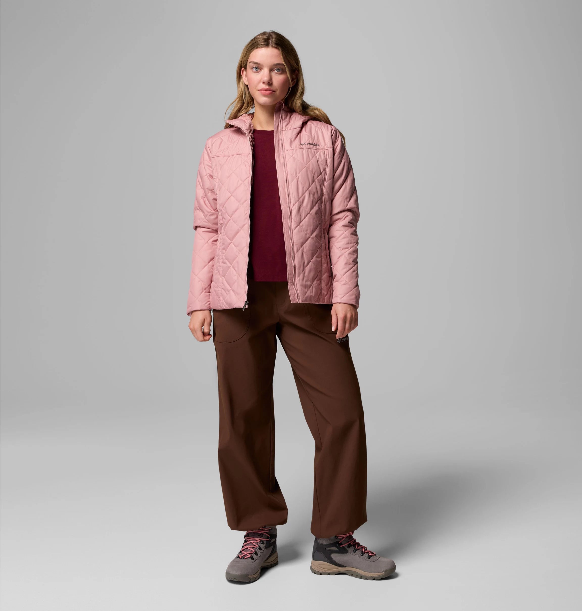 Columbia Women's Copper Crest™ II Hooded Jacket -  Eraser Pink
