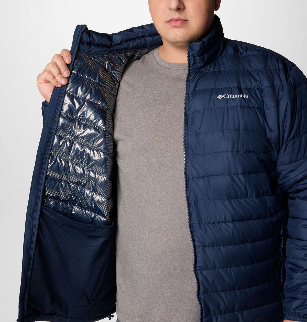 Columbia Men's Powder Lite™ II Jacket - Big -  Collegiate Navy
