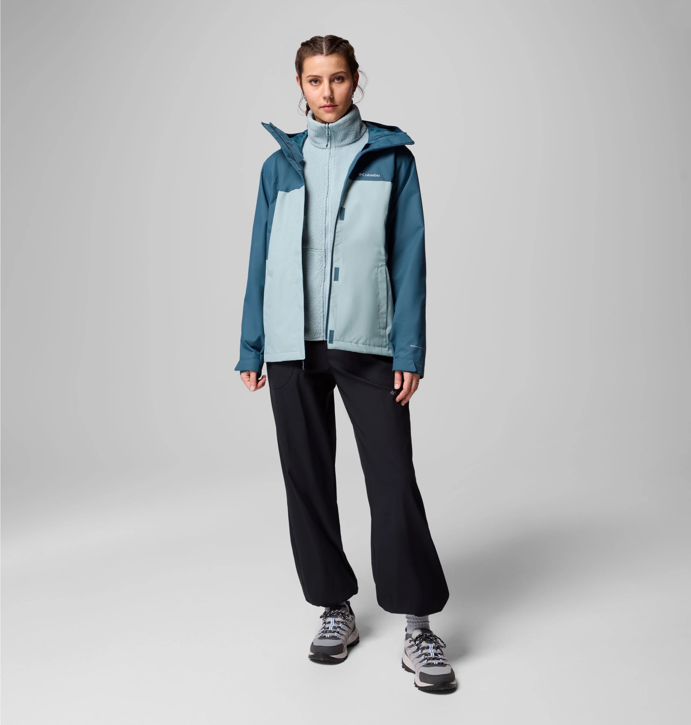 Columbia Women's Hikebound™ II Interchange Jacket - Everblue, Crushed Blue
