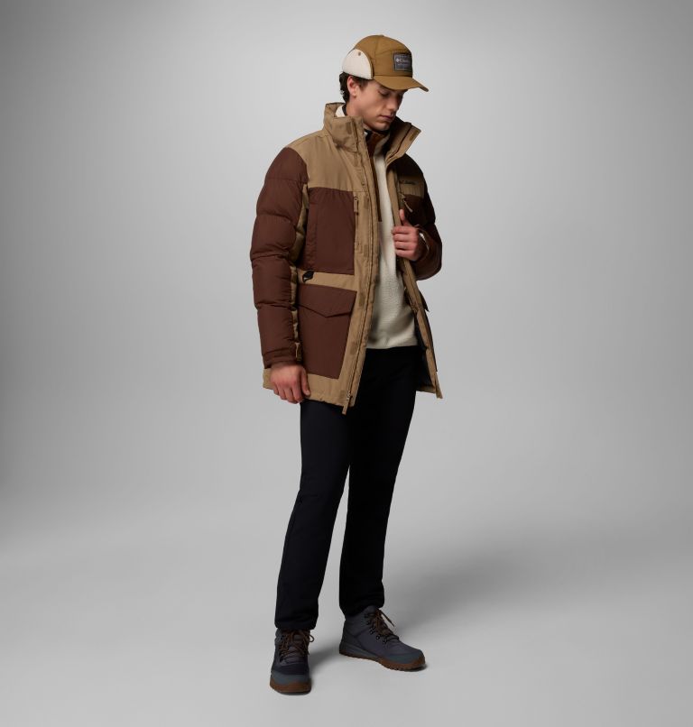 Columbia Men's Marquam Peak Fusion™ II Hooded Parka - Delta, Tobacco