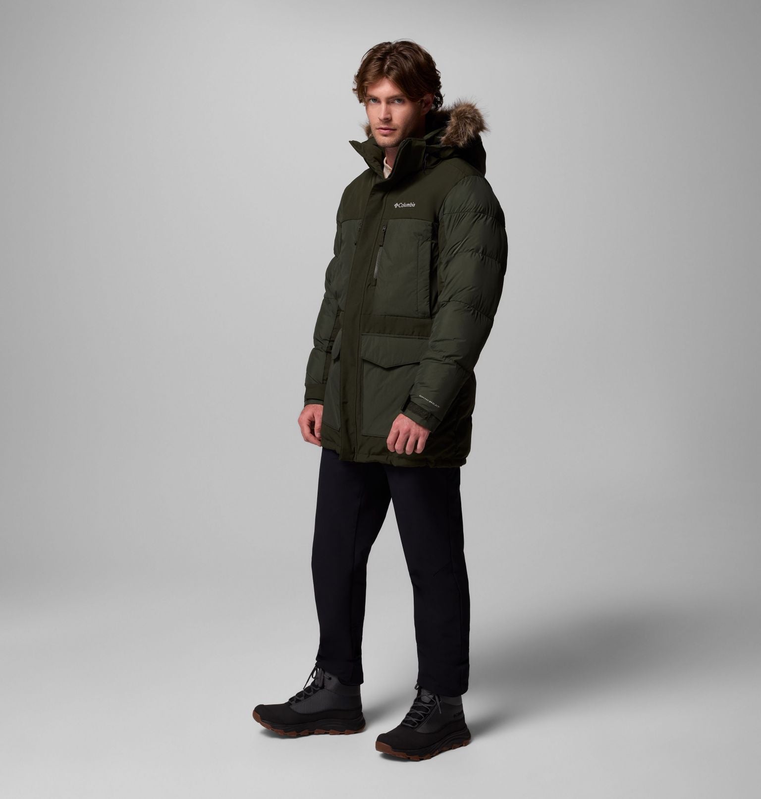 Columbia Men's Marquam Peak Fusion™ II Hooded Parka - Greenscape