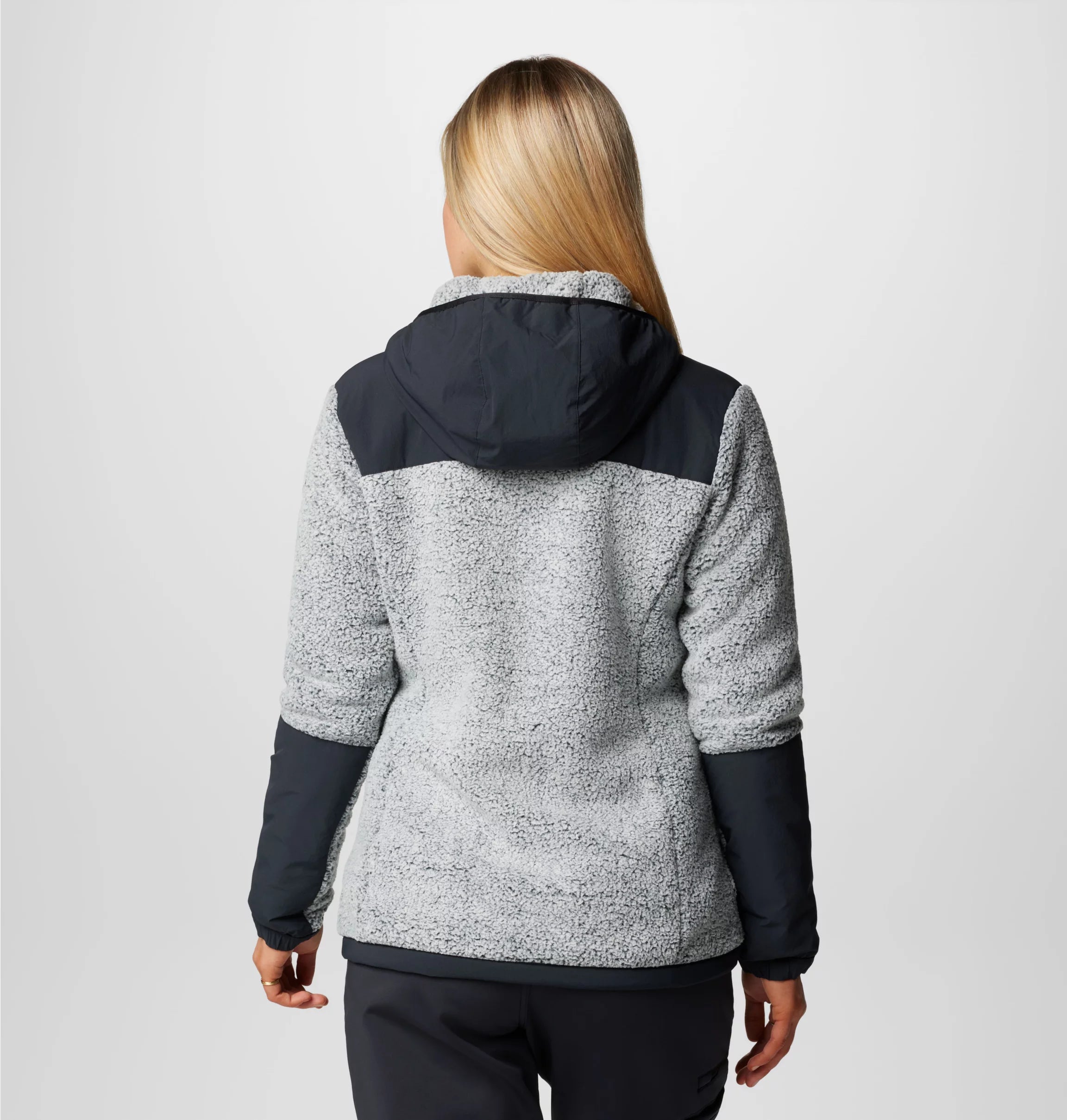 Columbia Women's Arctic Crest™ Sherpa Full Zip Fleece Jacket - White, Black