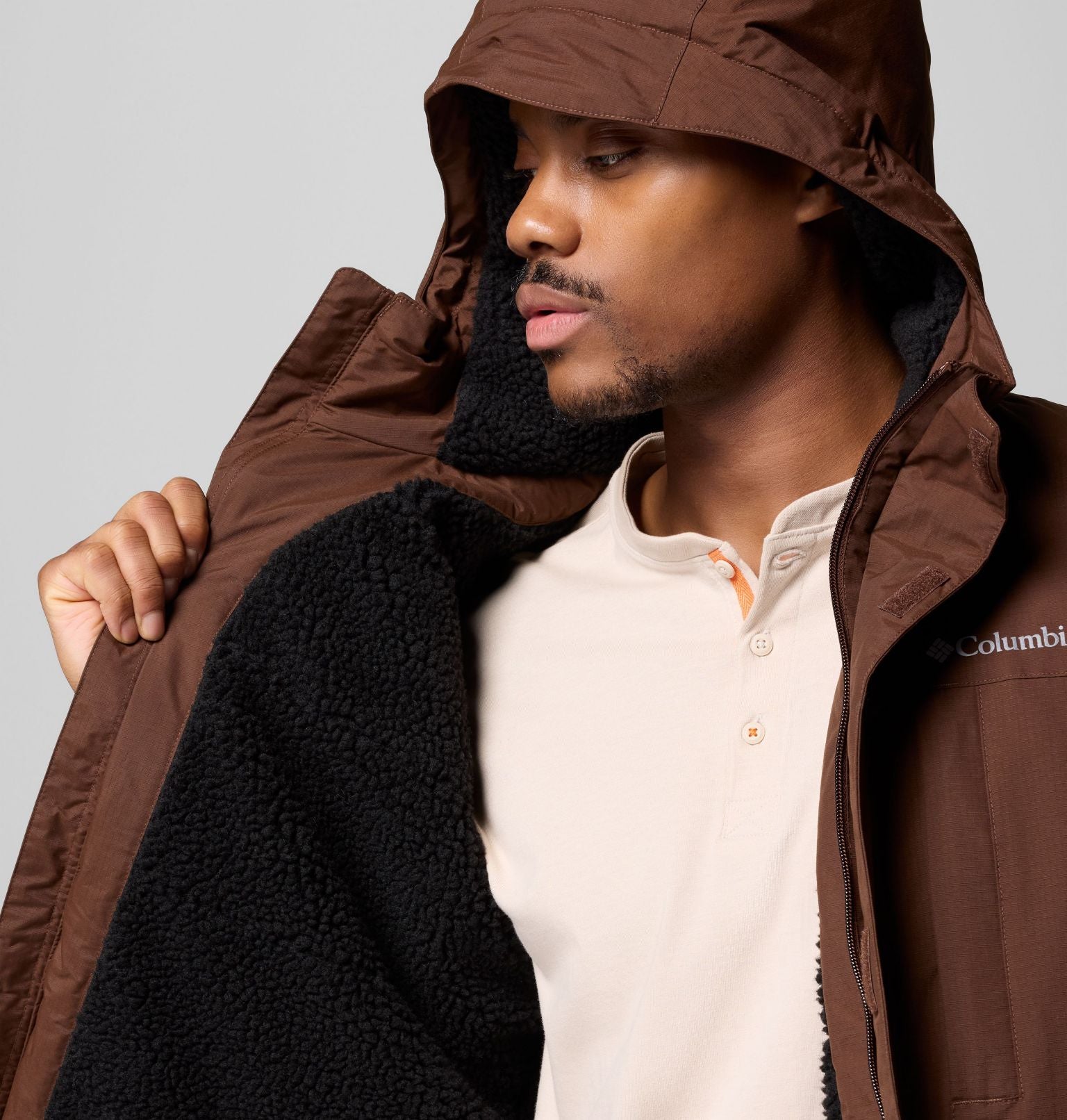 Columbia Men's Landroamer™ Sherpa Lined Jacket - Tobacco