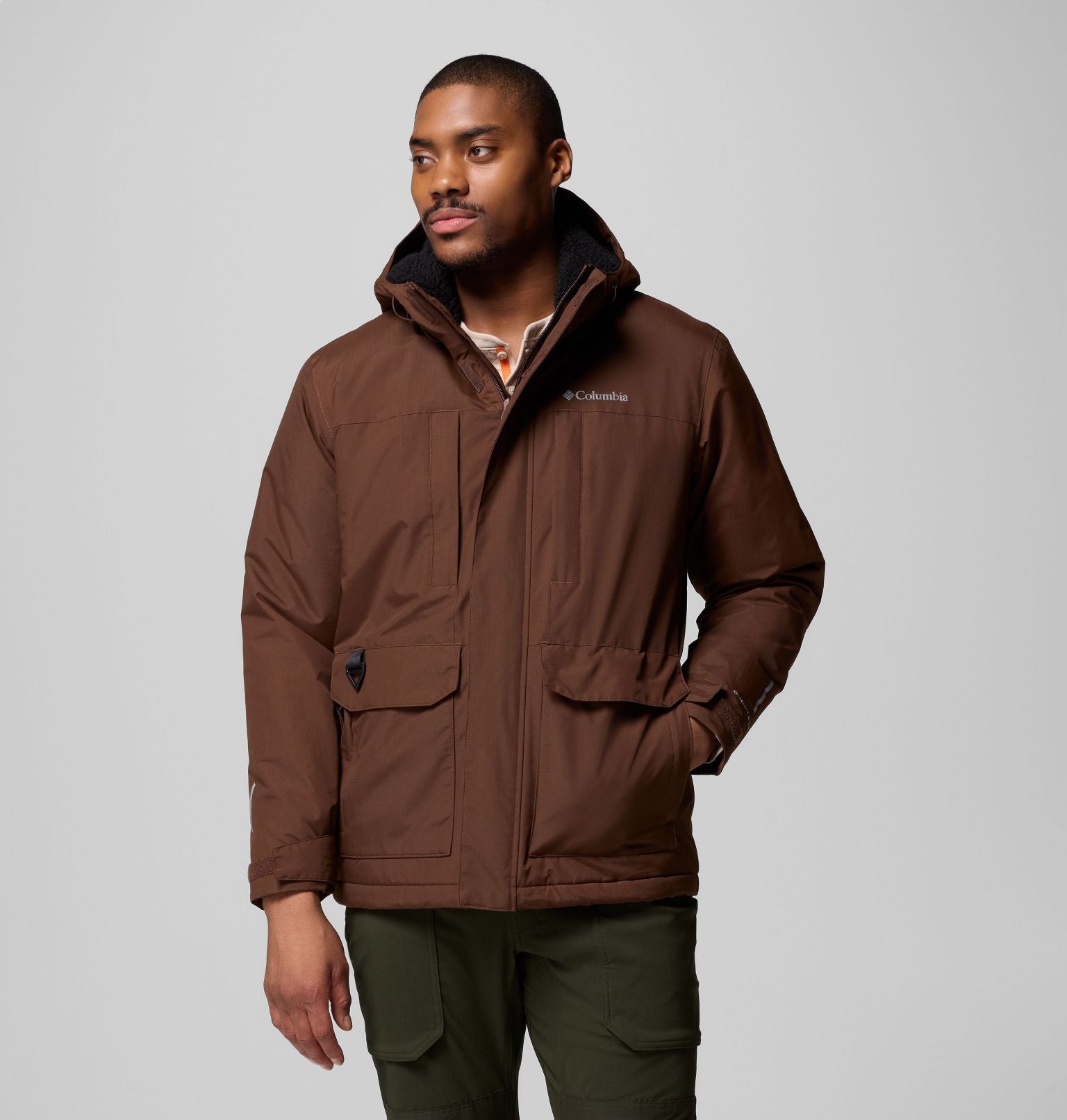 Columbia Men's Landroamer™ Sherpa Lined Jacket - Tobacco