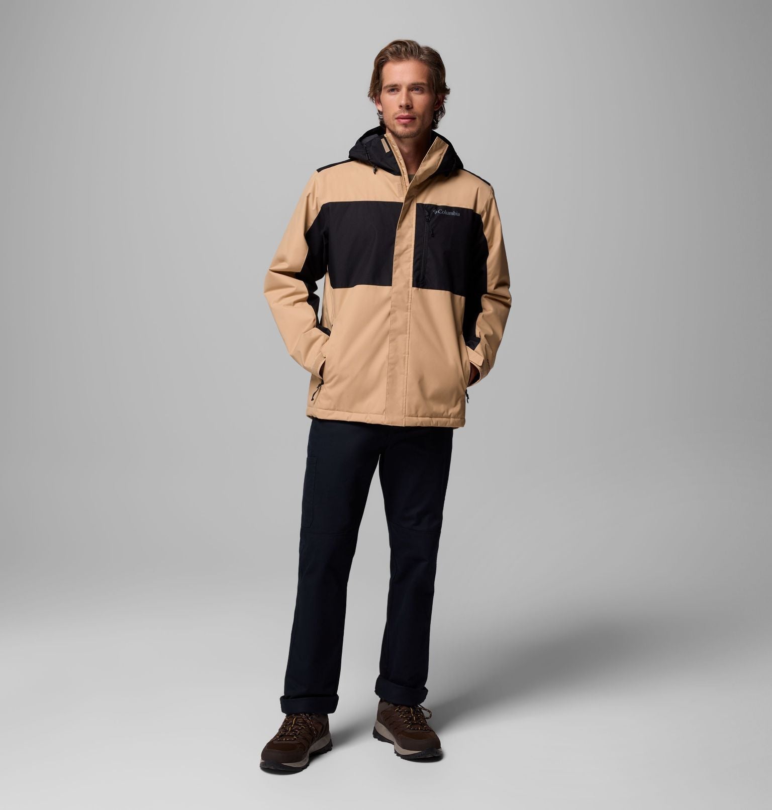 Columbia Men's Tipton Peak™ III Insulated Jacket - Canoe, Black